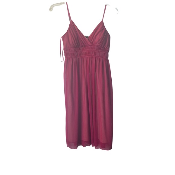 LE CHATEAU pink spaghetti strap dress size small - Picture 1 of 5